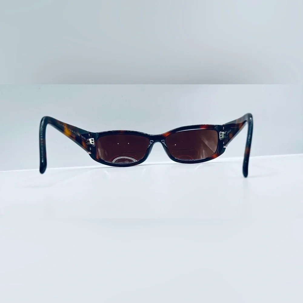Norma Kamali 7559 Brown Oval Sunglasses Frames Only